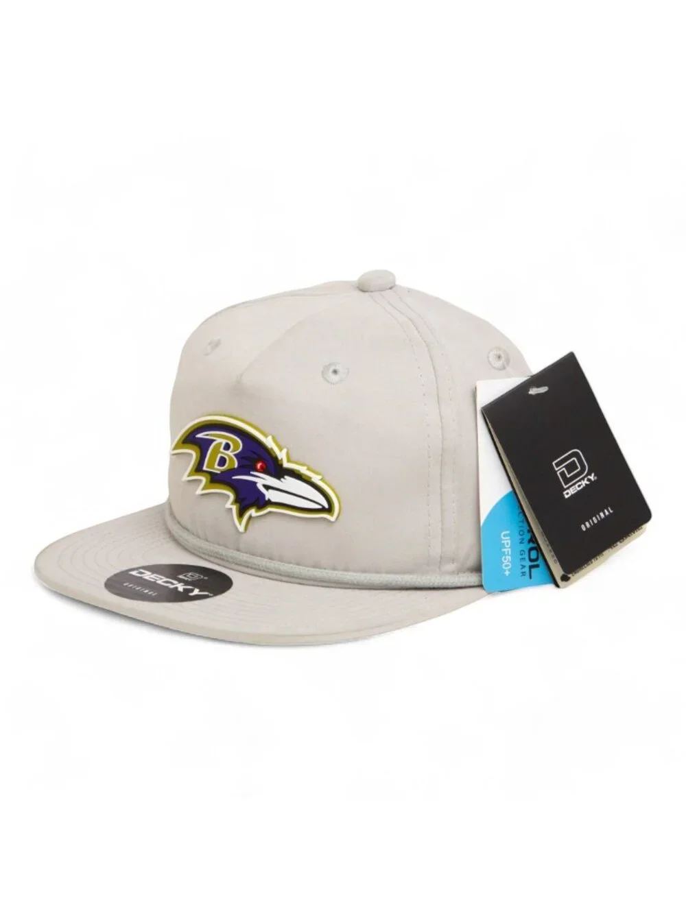 Baltimore Ravens 3D Classic Rope Hat- Grey